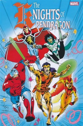 KNIGHTS OF PENDRAGON OMNIBUS HARDCOVER ALAN DAVIS SECOND SERIES DM VARIANT COVER