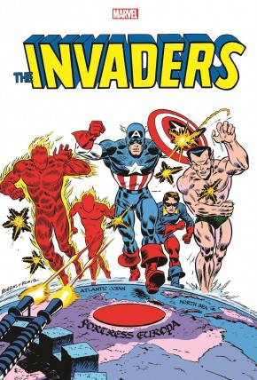 INVADERS OMNIBUS HARDCOVER FRANK ROBBINS COVER