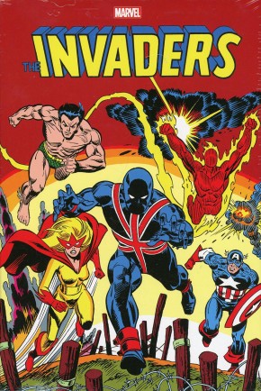 INVADERS OMNIBUS HARDCOVER GIL KANE DM VARIANT COVER