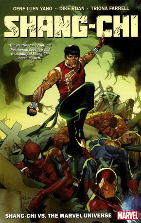 SHANG-CHI BY GENE LUEN YANG VOLUME 2 SHANG-CHI VS THE MARVEL UNIVERSE GRAPHIC NOVEL