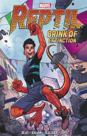 REPTIL BRINK OF EXTINCTION GRAPHIC NOVEL