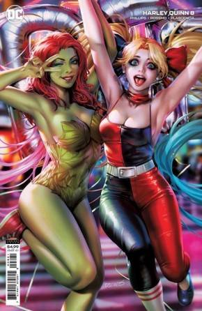 HARLEY QUINN #8 (2021 SERIES) DERRICK CHEW CARD STOCK VARIANT