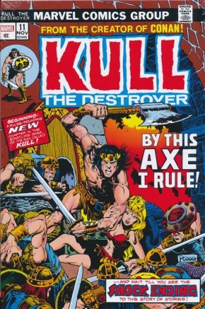 KULL THE DESTROYER THE ORIGINAL MARVEL YEARS OMNIBUS HARDCOVER MIKE PLOOG DM VARIANT COVER