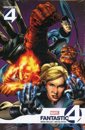 FANTASTIC FOUR BY MILLAR AND HITCH OMNIBUS HARDCOVER BRYAN HITCH COVER