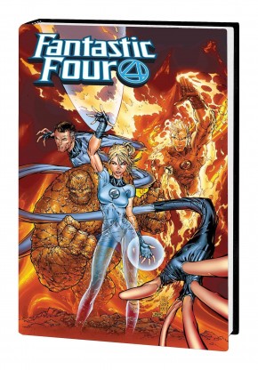 FANTASTIC FOUR BY MILLAR AND HITCH OMNIBUS HARDCOVER MARC SILVESTRI DM VARIANT COVER
