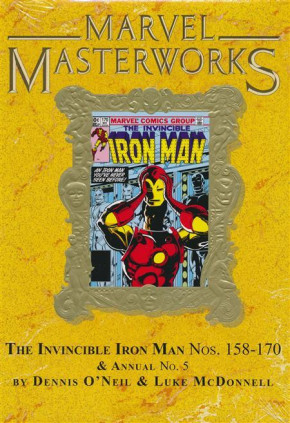 MARVEL MASTERWORKS INVINCIBLE IRON MAN VOLUME 16 HARDCOVER DM VARIANT COVER