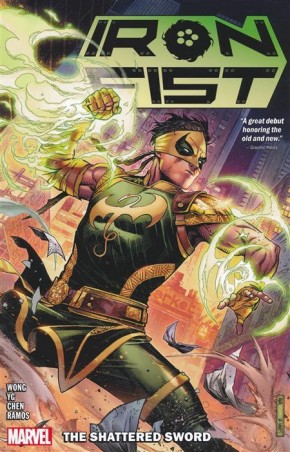 IRON FIST THE SHATTERED SWORD GRAPHIC NOVEL
