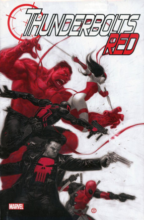 THUNDERBOLTS RED OMNIBUS HARDCOVER JULIAN TEDESCO DM VARIANT COVER