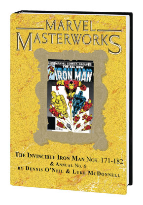 MARVEL MASTERWORKS INVINCIBLE IRON MAN VOLUME 17 HARDCOVER DM VARIANT COVER