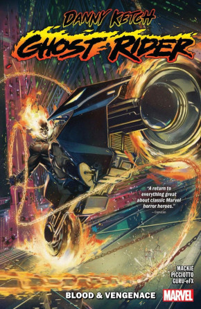 DANNY KETCH GHOST RIDER BLOOD AND VENGEANCE GRAPHIC NOVEL