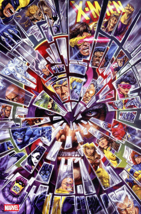 X-MEN FATAL ATTRACTIONS OMNIBUS HARDCOVER BOB LARKIN DM VARIANT COVER