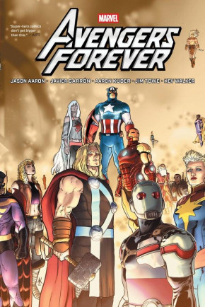 AVENGERS FOREVER BY JASON AARON OMNIBUS HARDCOVER AARON KUDER COVER