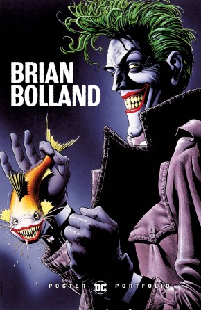 DC POSTER PORTFOLIO BRIAN BOLLAND GRAPHIC NOVEL