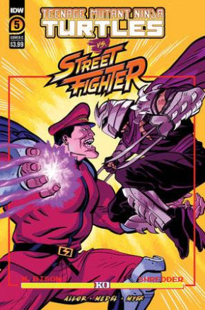 TEENAGE MUTANT NINJA TURTLES  VS. STREET FIGHTER #5 COVER C REILLY