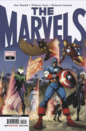 THE MARVELS #1 2ND PRINTING