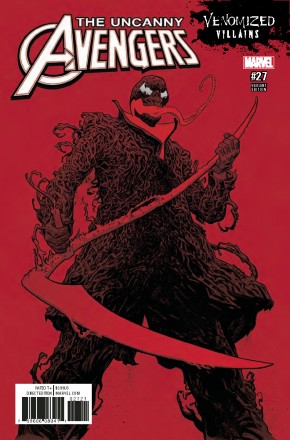 UNCANNY AVENGERS #27 (2015 SERIES) VENOMIZED RED SKULL VARIANT