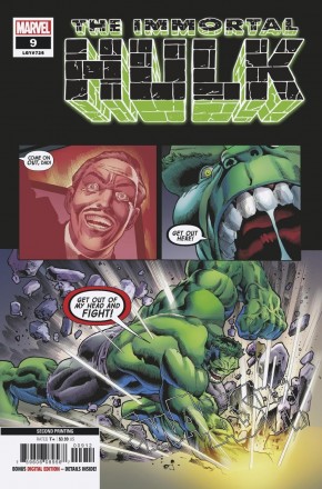 IMMORTAL HULK #9 (2018 SERIES) 2ND PRINTING