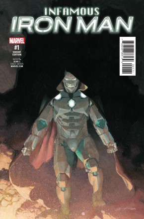 INFAMOUS IRON MAN #1 RIBIC 1 IN 25 INCENTIVE VARIANT COVER