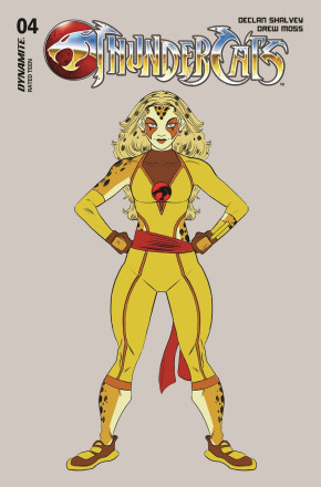 THUNDERCATS #4 1 IN 10 COPY INCENTIVE CHEETARA CHARACTER DESIGN