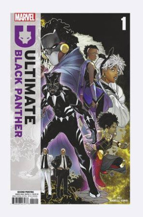 ULTIMATE BLACK PANTHER #1 SECOND PRINTING