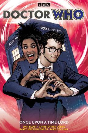 DOCTOR WHO ONCE UPON A TIMELORD GRAPHIC NOVEL DM VARIANT COVER