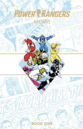 POWER RANGERS ARCHIVE DELUXE EDITION BOOK 1 HARDCOVER