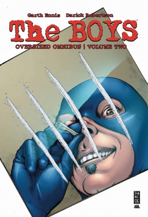 THE BOYS OVERSIZED OMNIBUS VOLUME 2 HARDCOVER SIGNED BY GARTH ENNIS EDITION