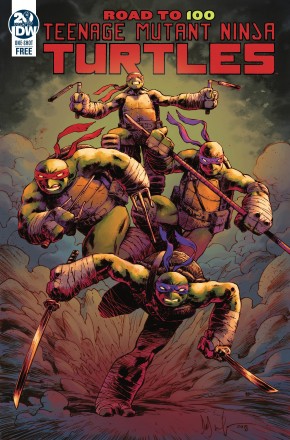 TEENAGE MUTANT NINJA TURTLES ROAD TO 100 #0 