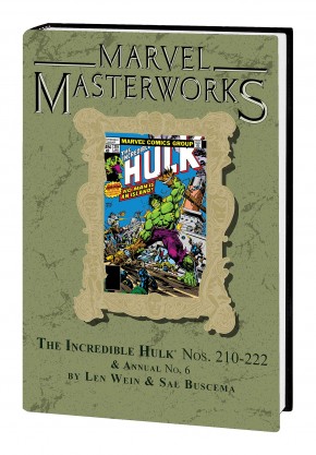 MARVEL MASTERWORKS INCREDIBLE HULK VOLUME 13 DM VARIANT #279 EDITION HARDCOVER