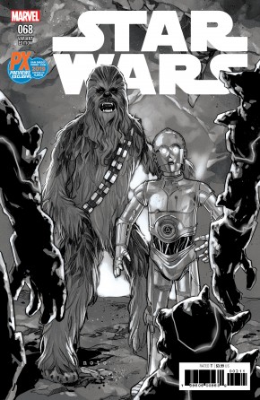 STAR WARS #68 (2015 SERIES) SDCC 2019 ARTIST VARIANT