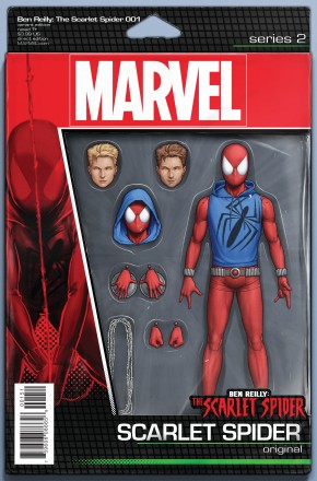 BEN REILLY SCARLET SPIDER #1 CHRISTOPHER ACTION FIGURE VARIANT COVER