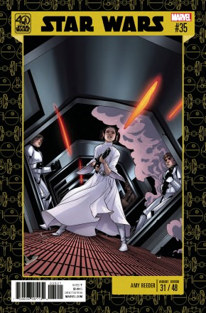 STAR WARS #35 (2015 SERIES) REEDER STAR WARS 40TH ANNIVERSARY VARIANT