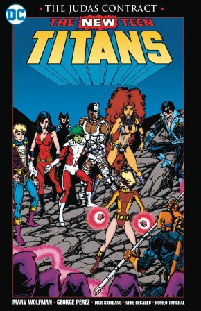 NEW TEEN TITANS THE JUDAS CONTRACT GRAPHIC NOVEL