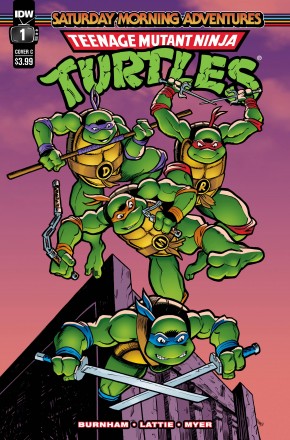 TEENAGE MUTANT NINJA TURTLES SATURDAY MORNING ADVENTURES #1 COVER C 