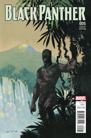 BLACK PANTHER VOLUME 6 #5 RIBIC CONNECTING A VARIANT COVER