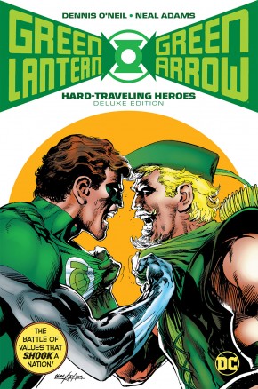 GREEN LANTERN GREEN ARROW HARD TRAVELING HEROES DELUXE HARDCOVER