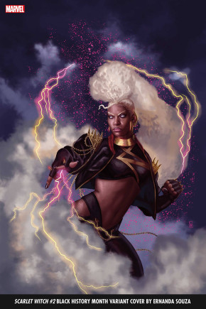 SCARLET WITCH #2 (2023 SERIES) SOUZA STORM BLACK HISTORY MONTH VARIANT