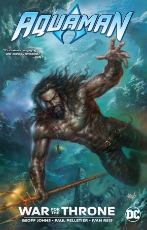 AQUAMAN WAR FOR THE THRONE GRAPHIC NOVEL NEW EDITION