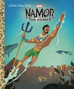 NAMOR SUBMARINER LITTLE GOLDEN BOOK HARDCOVER