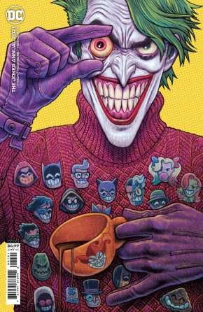 JOKER ANNUAL 2021 #1 COVER B HIPP CARD STOCK VARIANT