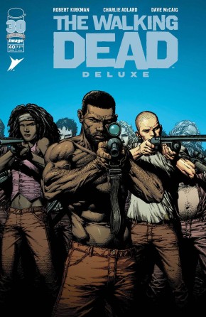 WALKING DEAD DELUXE #40 COVER A FINCH & MCCAIG 