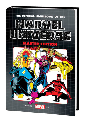 OFFICIAL HANDBOOK OF THE MARVEL UNIVERSE MASTER EDITION OMNIBUS VOLUME 1 HARDCOVER