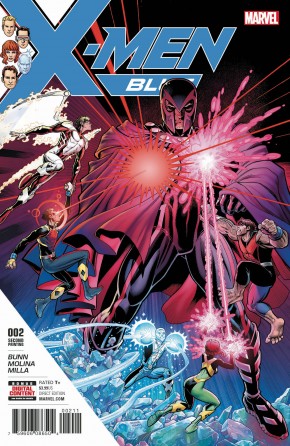 X-MEN BLUE #2 2ND PRINTING