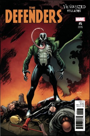 DEFENDERS #5 (2017 SERIES) VENOMIZED DIAMONDBACK VARIANT 