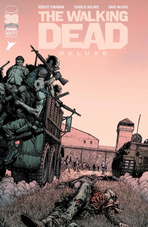 WALKING DEAD DELUXE #42 COVER A FINCH & MCCAIG 