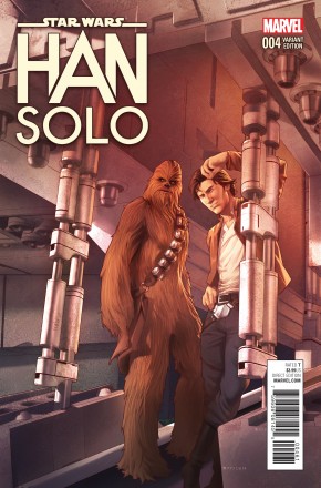 STAR WARS HAN SOLO #4 JAMAL CAMPBELL 1 IN 25 INCENTIVE VARIANT COVER