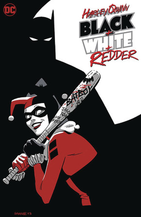 HARLEY QUINN BLACK WHITE REDDER GRAPHIC NOVEL