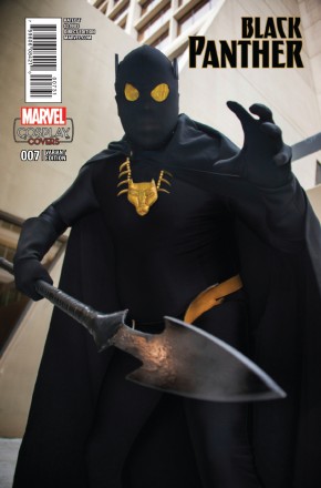 BLACK PANTHER VOLUME 6 #7 COSPLAY 1 IN 15 INCENTIVE VARIANT COVER