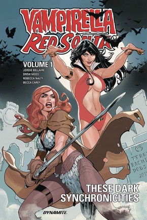 VAMPIRELLA RED SONJA VOLUME 1 THESE DARK SYNCHRONICITIES GRAPHIC NOVEL