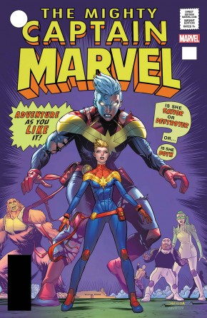 CAPTAIN MARVEL #125 (2017 SERIES) LEGACY MORA LENTICULAR VARIANT 